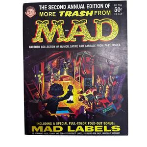 Second Annual Edition Of more Trash From MAD, 1957-1959 Good w/labels